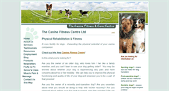 Desktop Screenshot of caninefitness.com